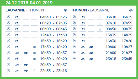 Horaire n2 12 2018